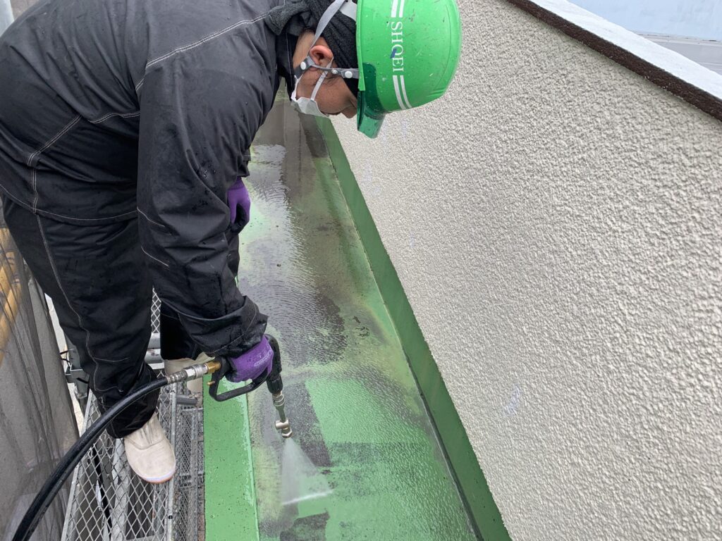 藤田ビル高圧洗浄