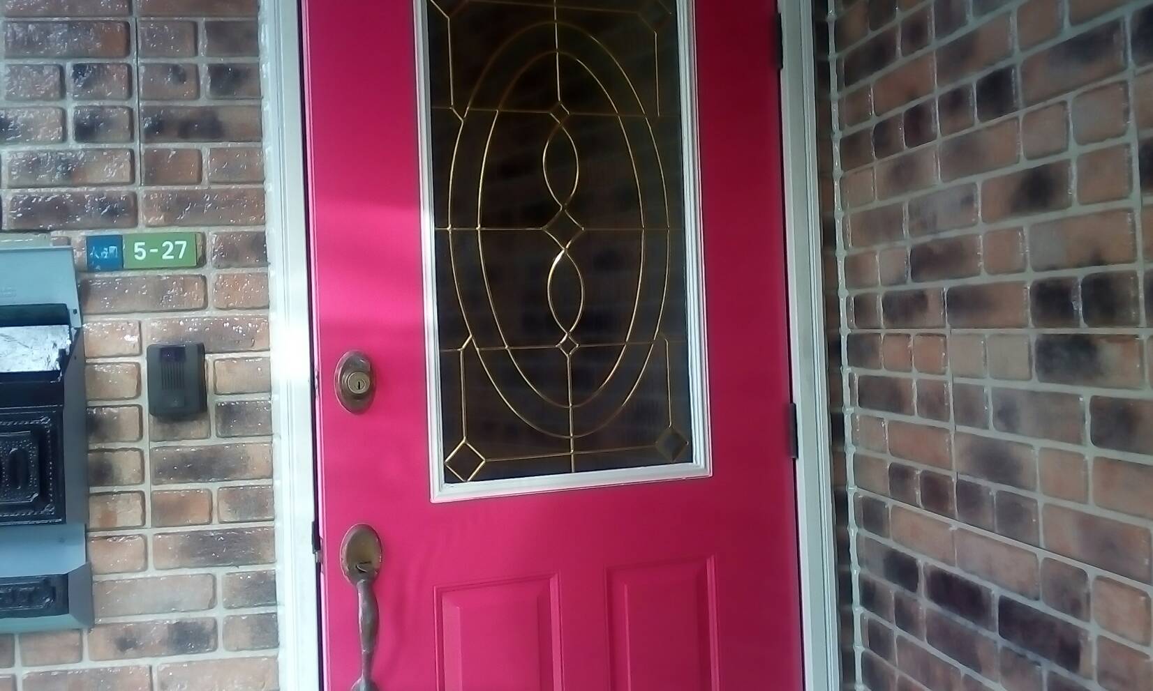 ドア塗装施工完了