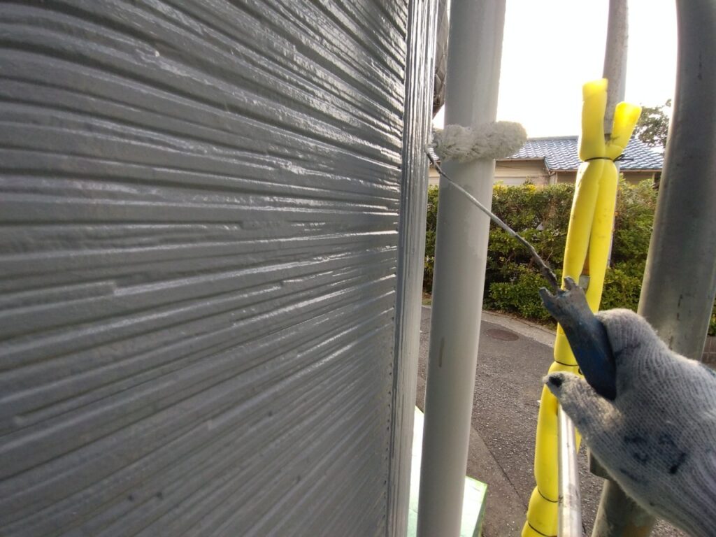 雨樋上塗り1回目