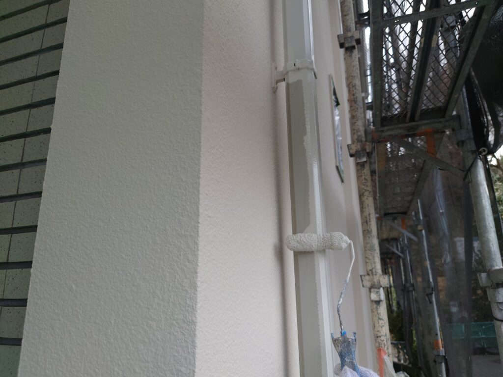 雨樋上塗り1回目