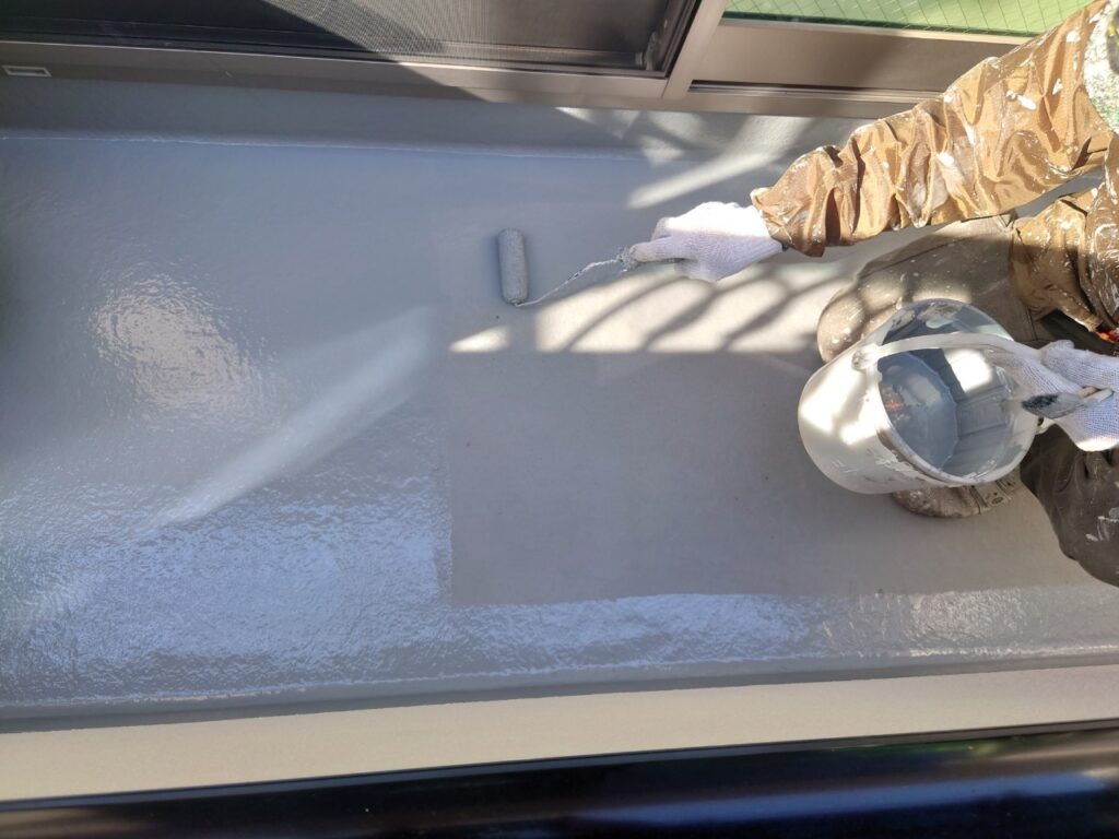 トップコート塗布