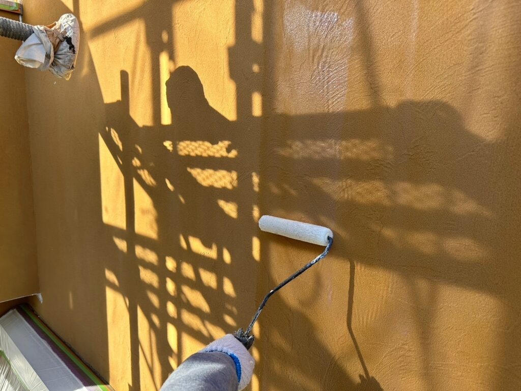 外壁下塗り
