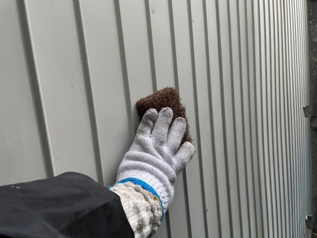 外壁トタンケレン