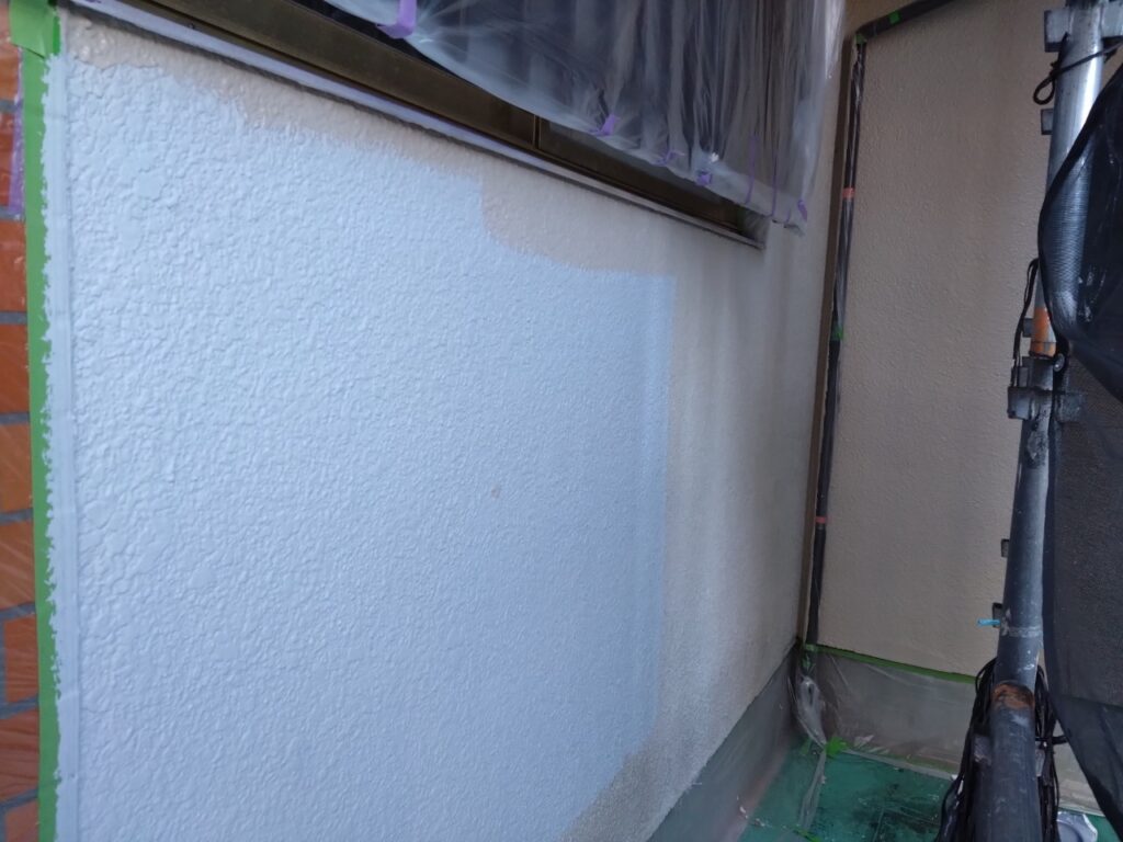 外壁中塗り