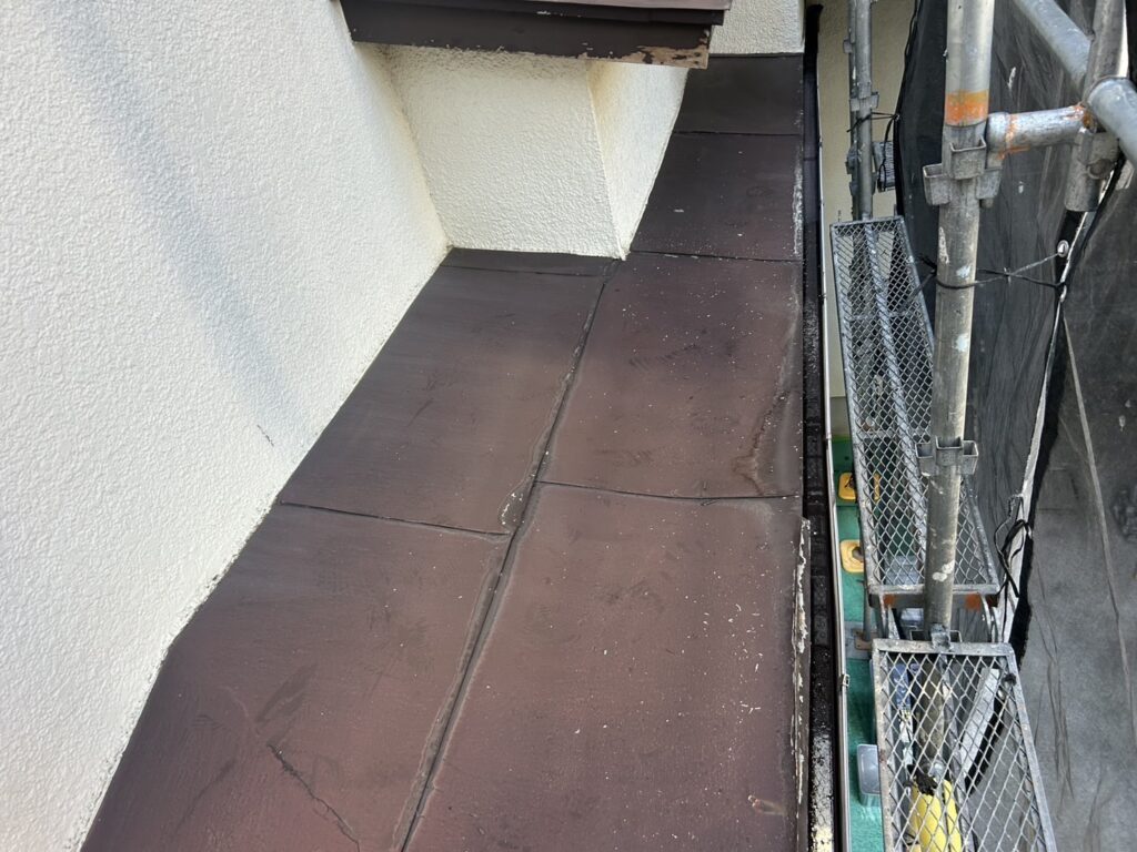 板金工事施工前