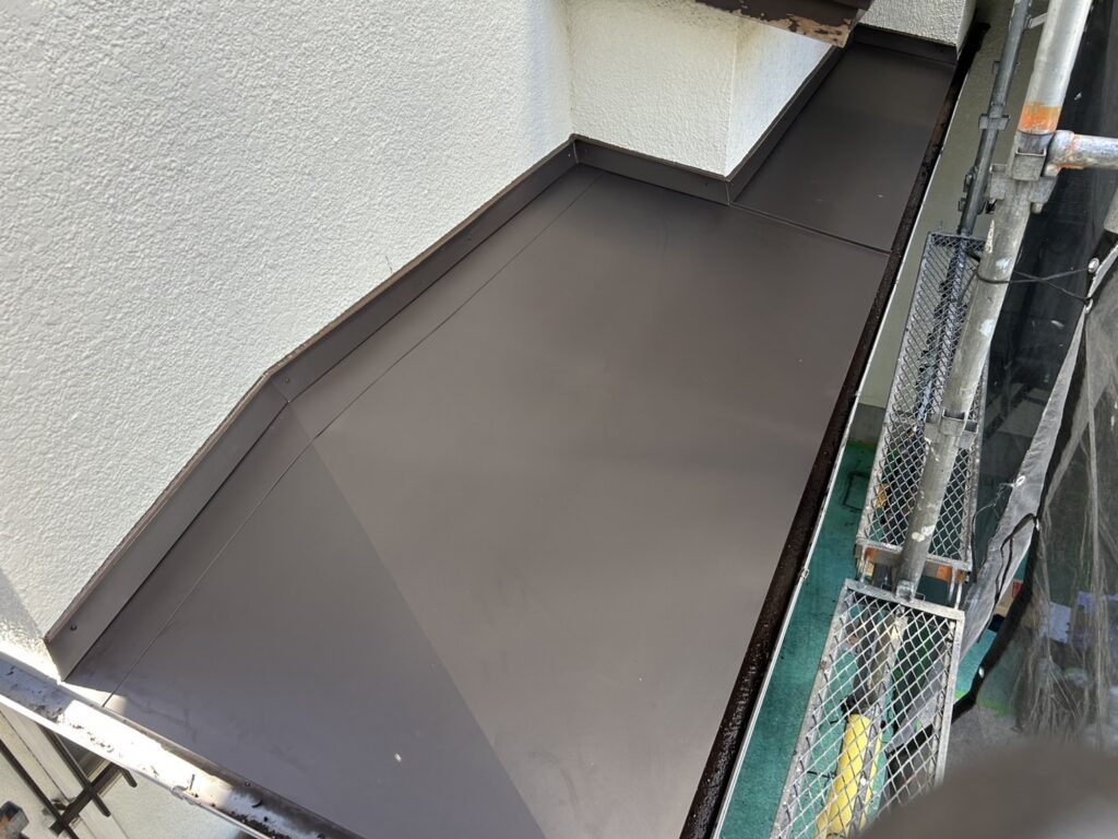 板金工事施工完了