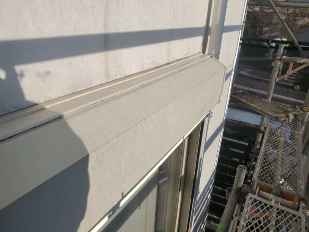 シャッタボックス施工前