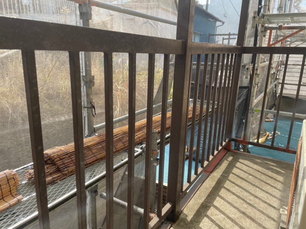 ベランダ枠施工前