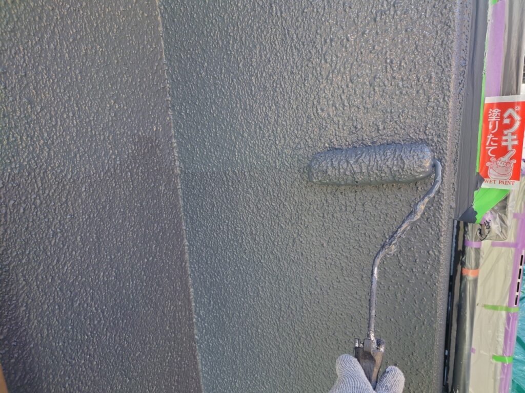 外壁上塗り