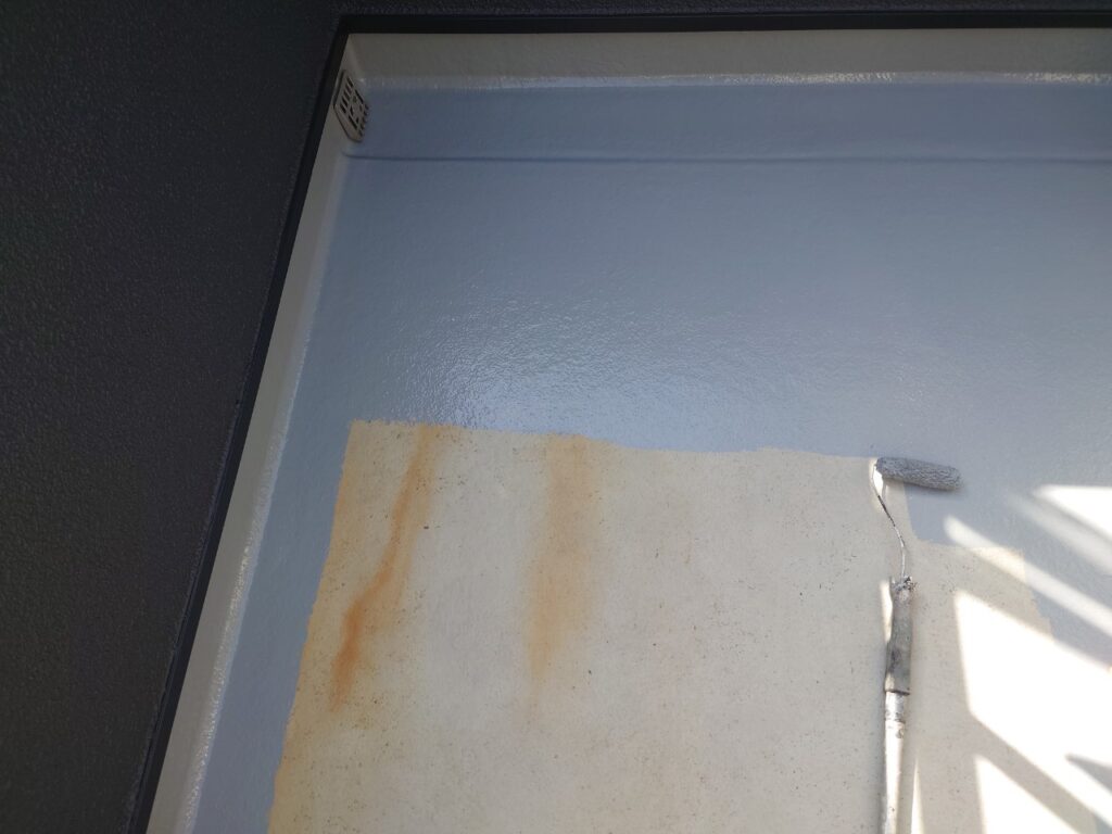 トップコート塗布