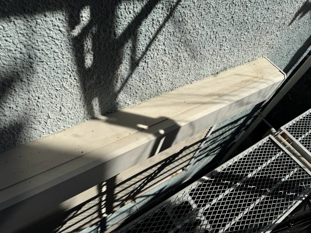 シャッターボックス施工前