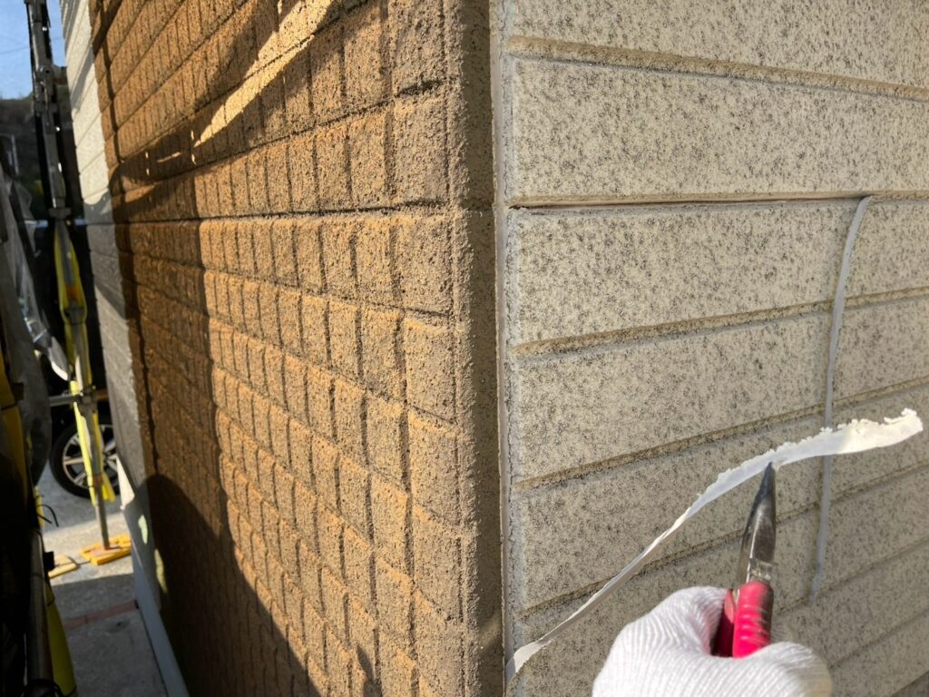 既存シーリング撤去