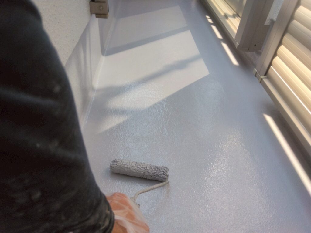 トップコート(保護塗料)塗布