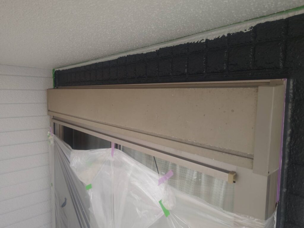 シャッターボックス施工前