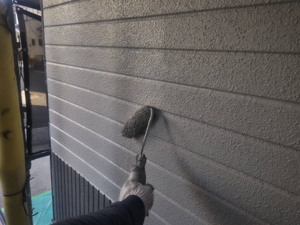 外壁上塗り