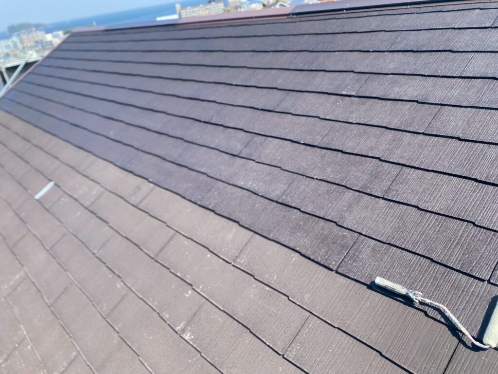 屋根下塗り
