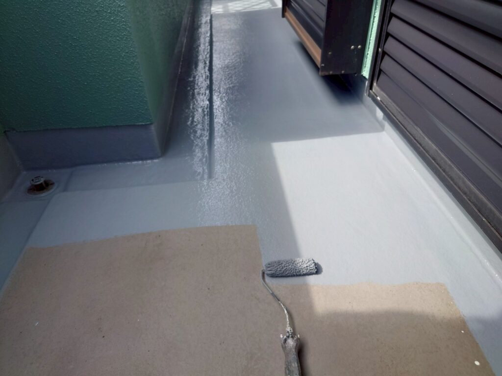 トップコート塗布