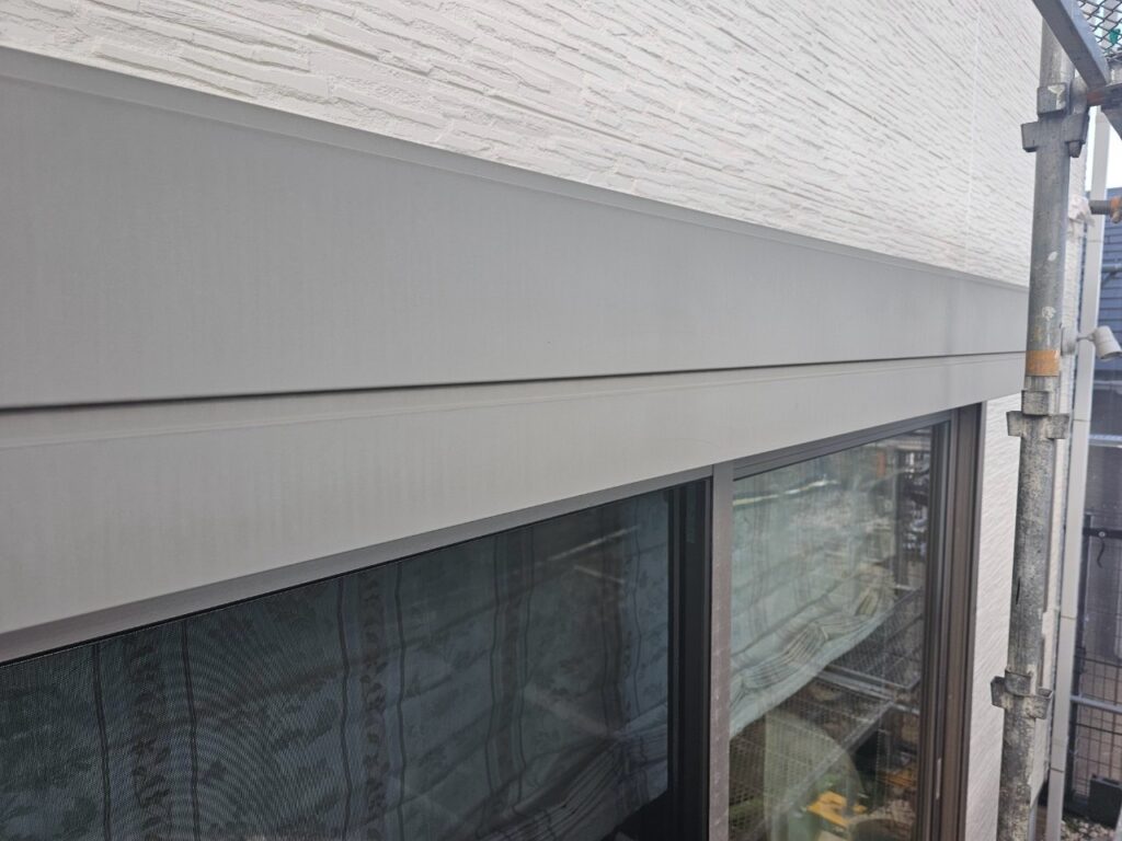 シャッターボックス施工前