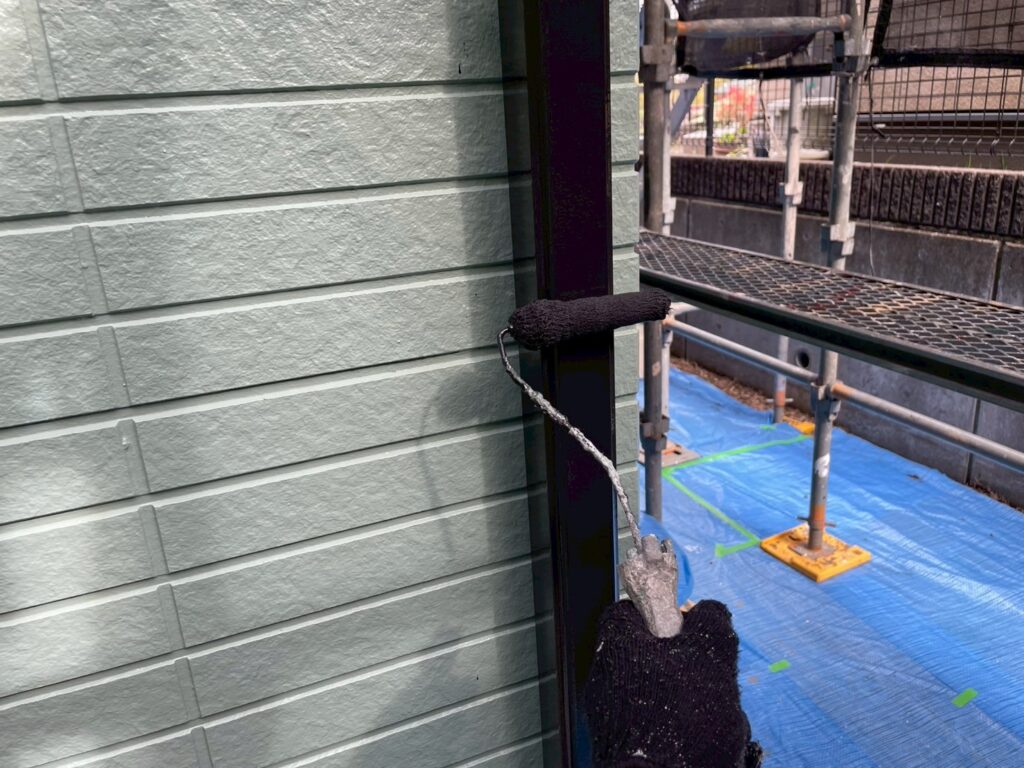 雨樋上塗り2回目