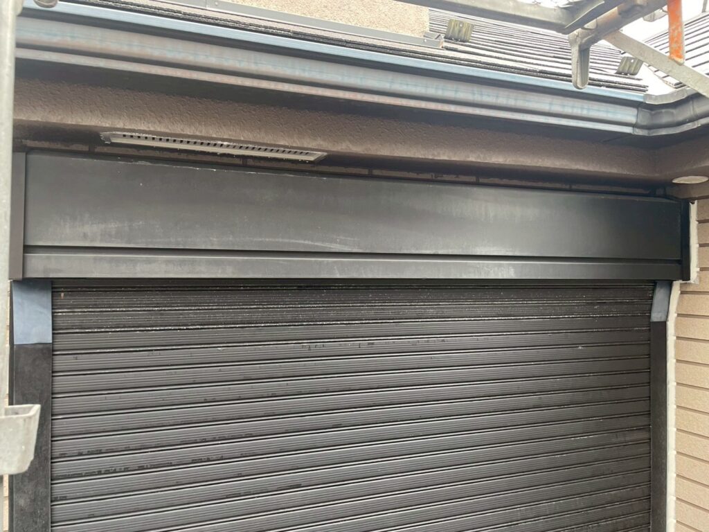シャッターボックス施工前
