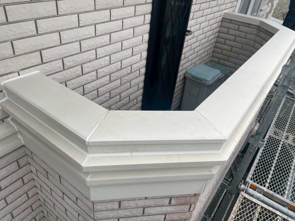 ベランダ手すり施工前