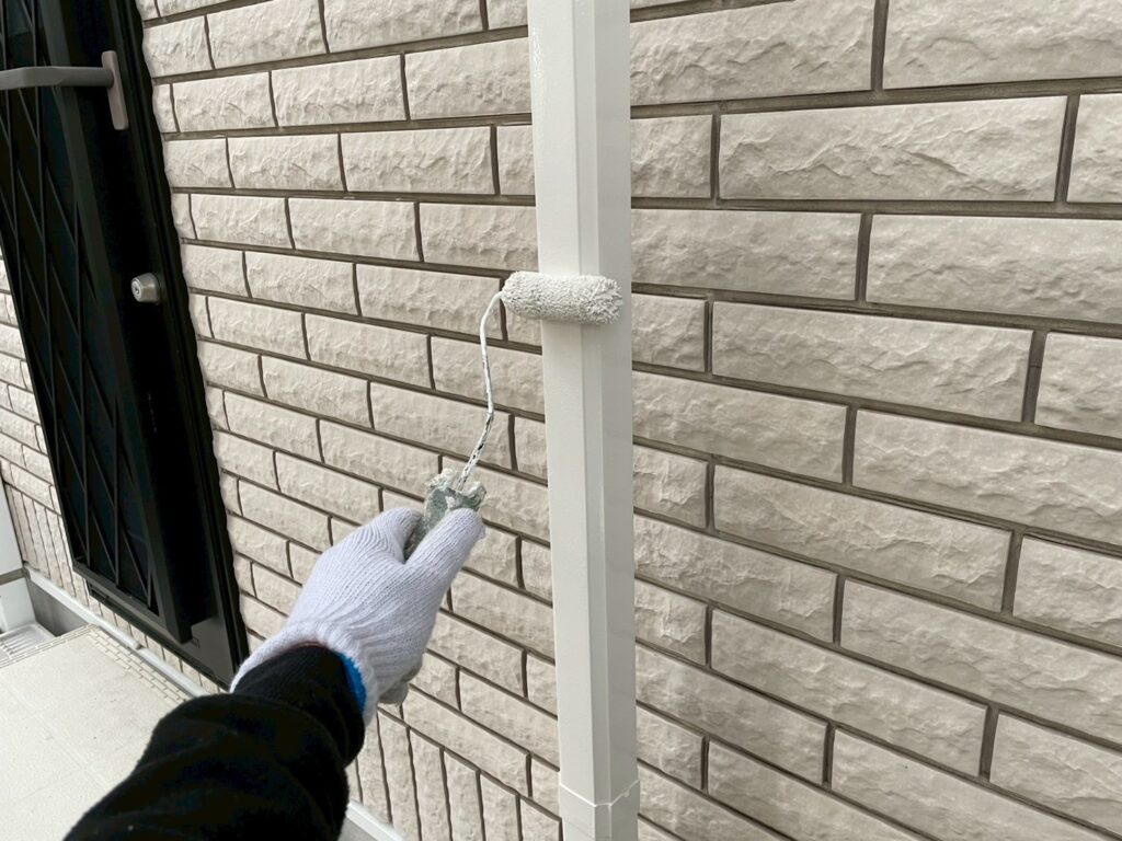 雨樋上塗り2回目