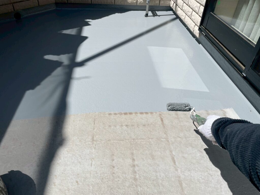 トップコート塗布