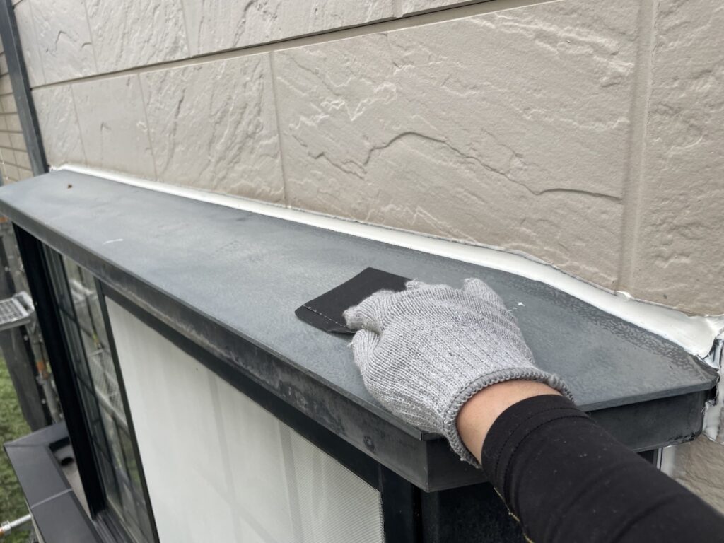 霧よけ庇ケレン