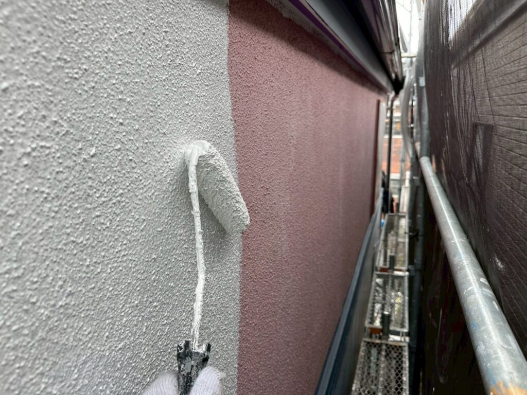 外壁下塗り