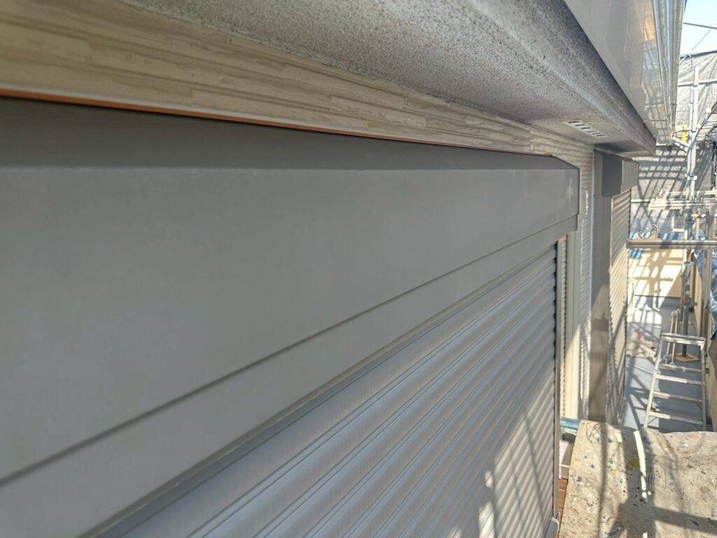 シャッターボックス施工前