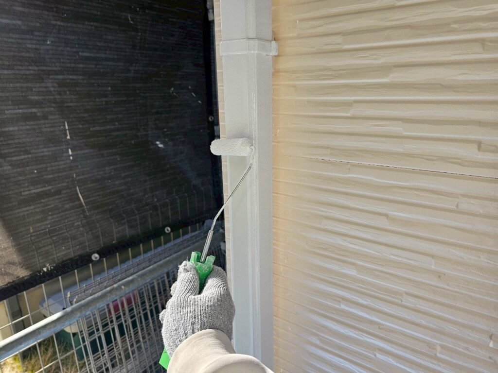 雨樋上塗り1回目