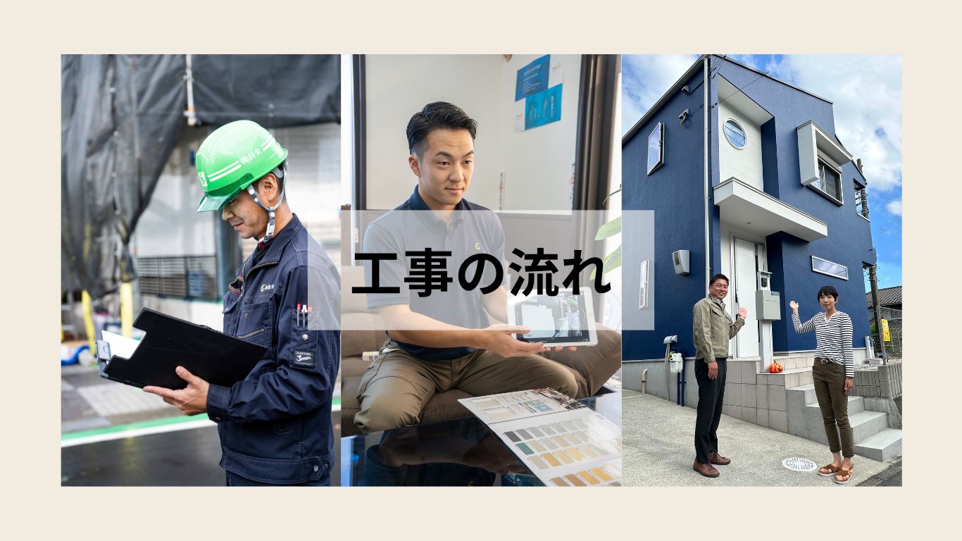 工事の流れ