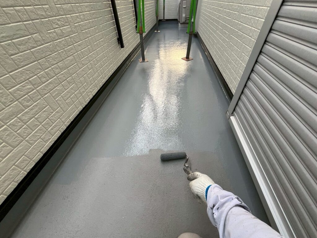 トップコート塗布