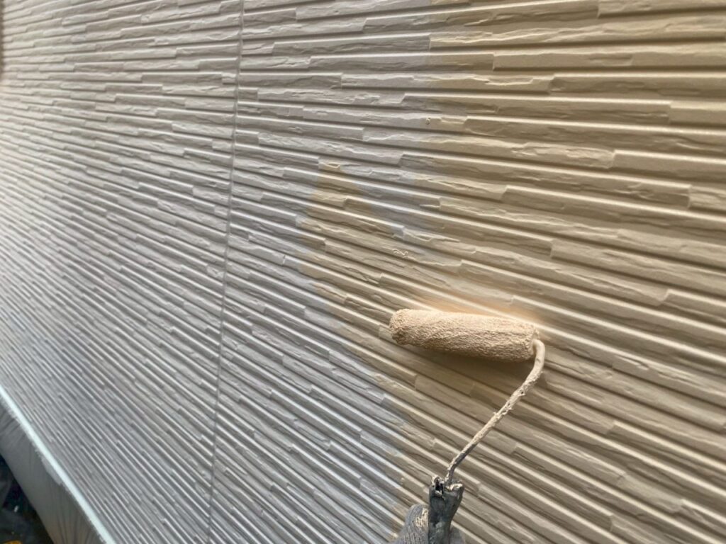 外壁中塗り