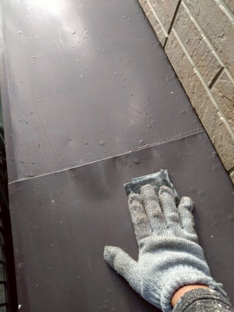 霧よけ庇ケレン