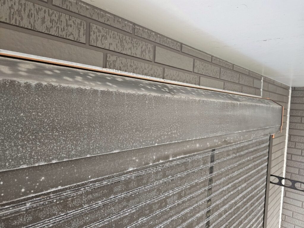 シャッターボックス施工前