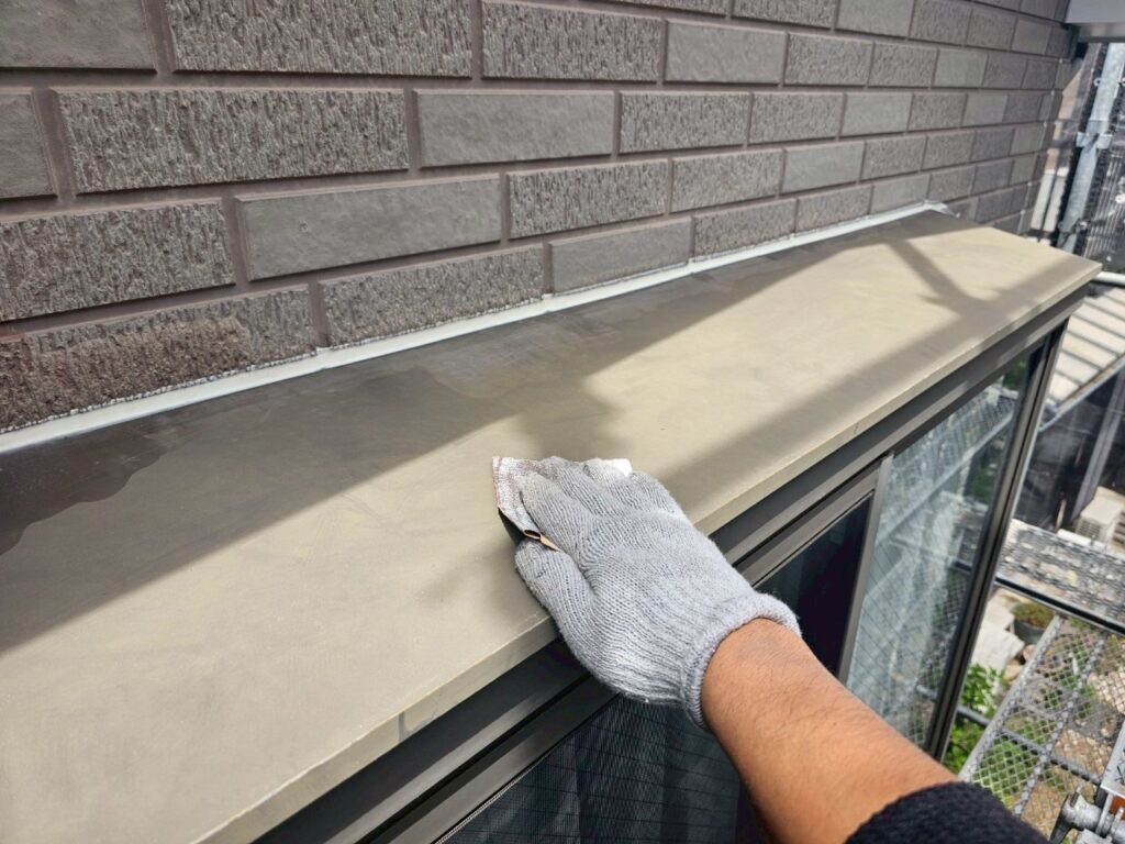 霧よけ庇ケレン