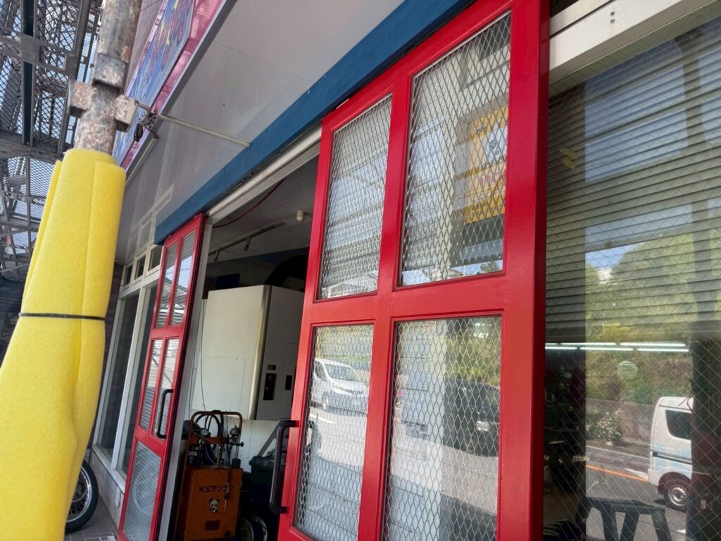 玄関ドア施工前