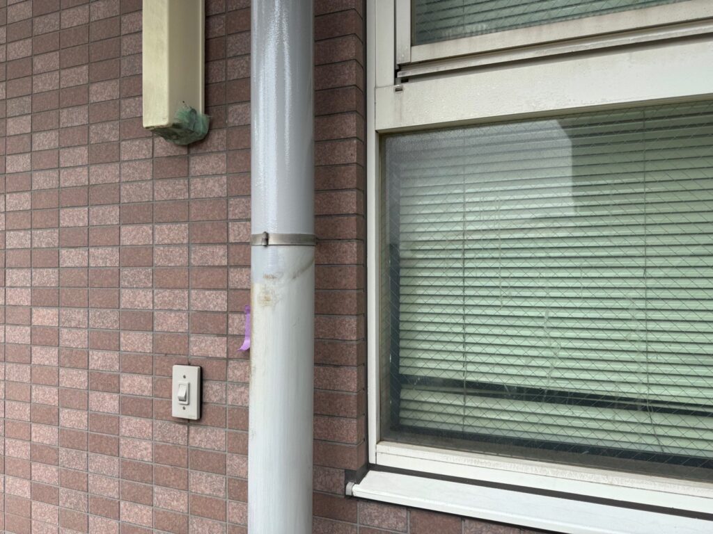 雨樋上塗り1回目