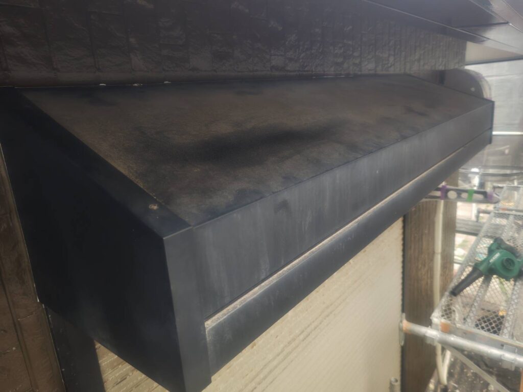 シャッターボックス施工前