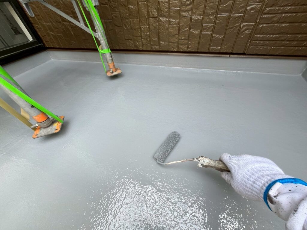 トップコート塗布