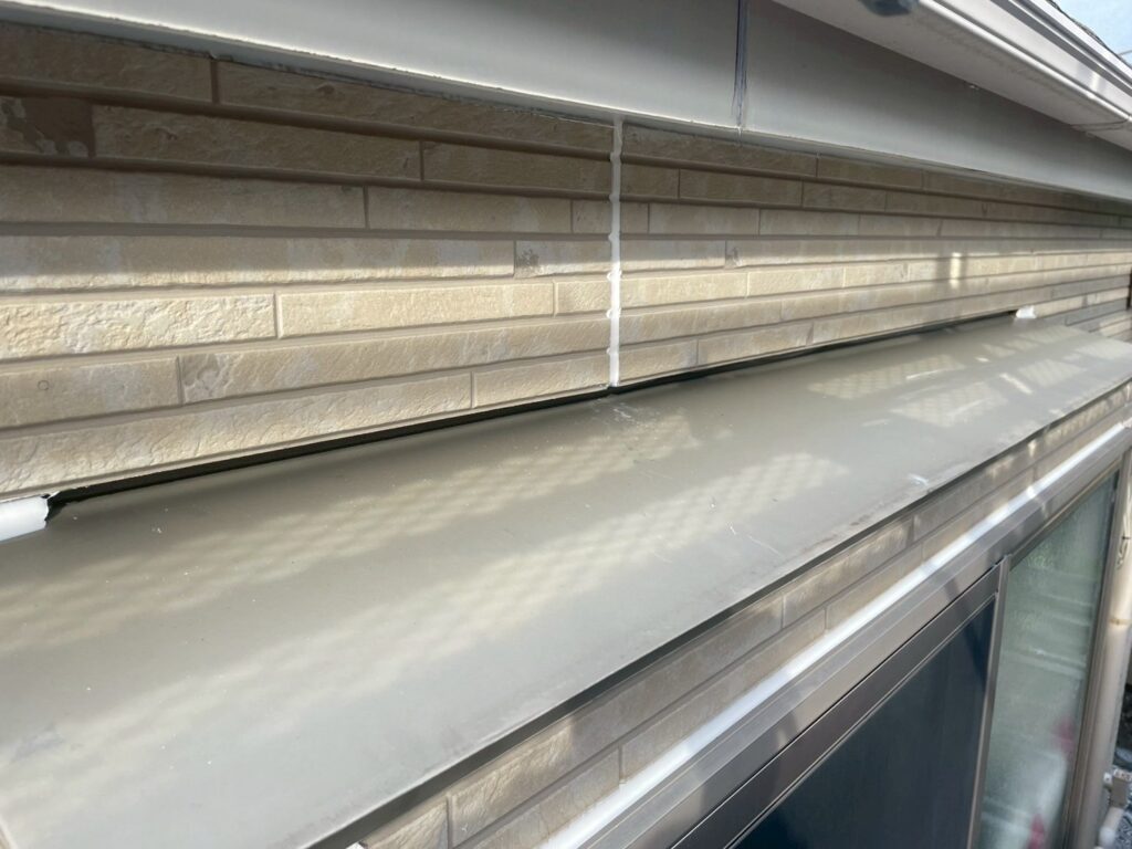 霧よけ庇施工前