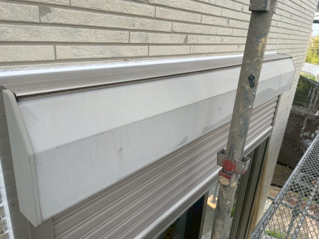 シャッターボックス施工前