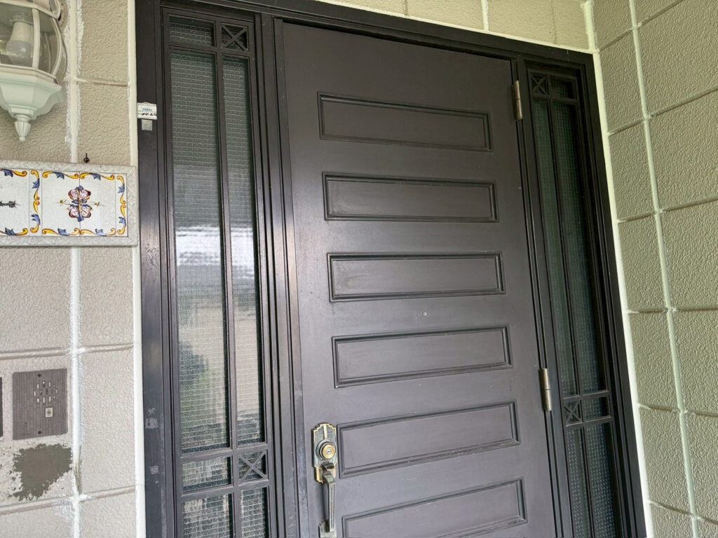 玄関ドア施工前