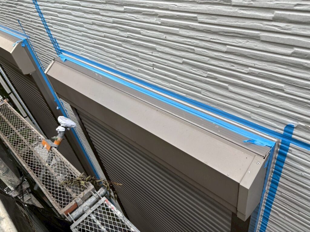 シャッターボックス施工前