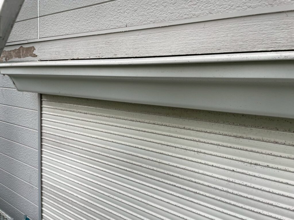 シャッターボックス施工前