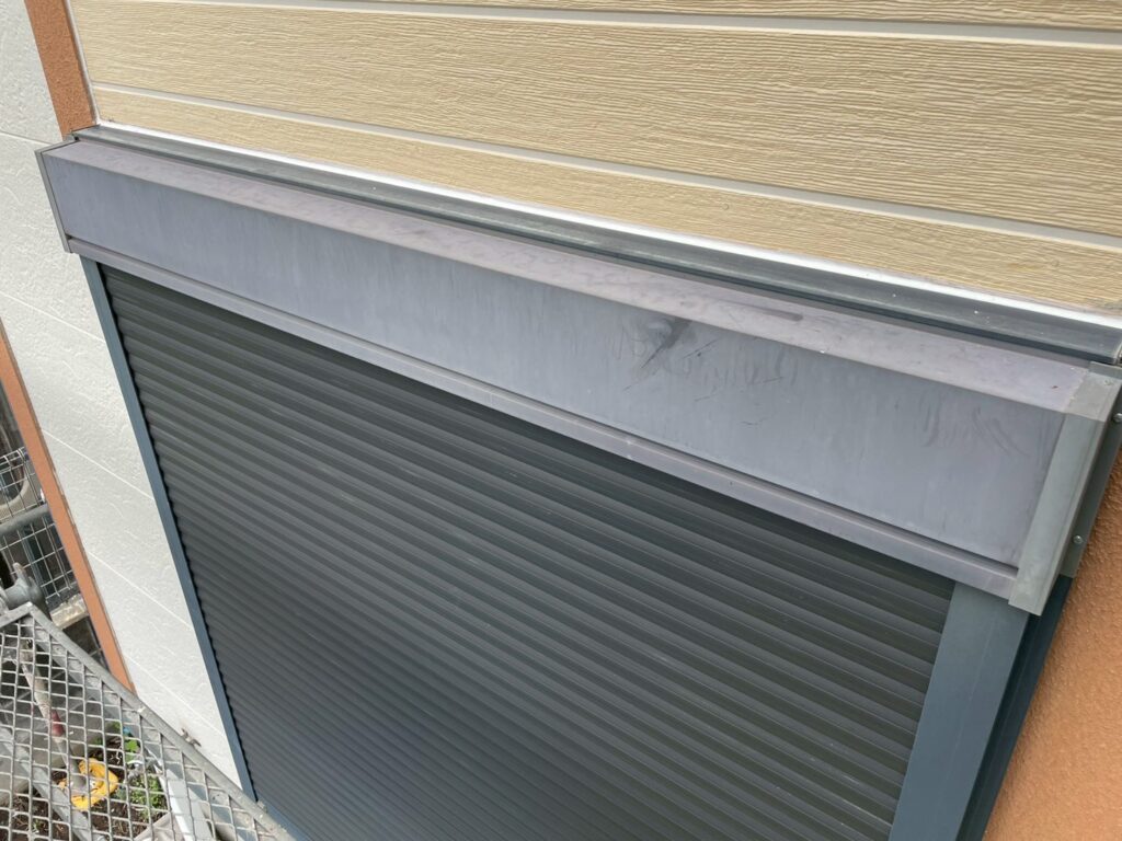 シャッターボックス施工前