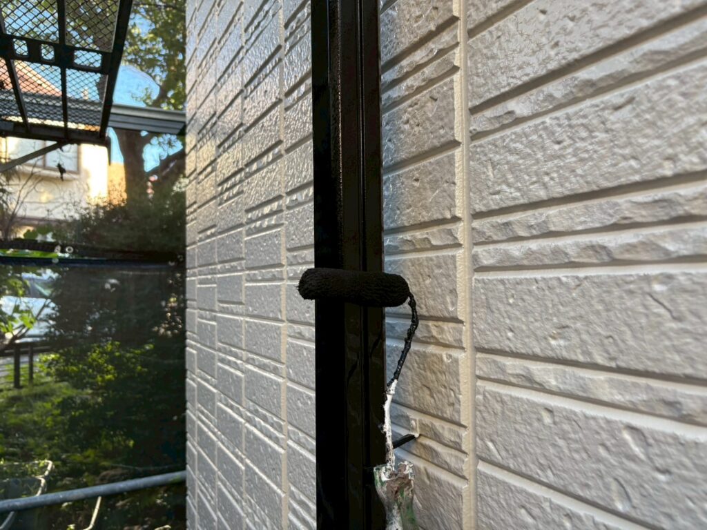 雨樋上塗り2回目