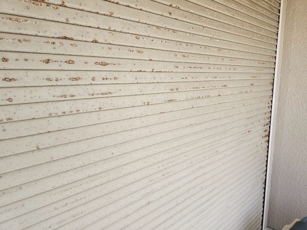 シャッター施工前