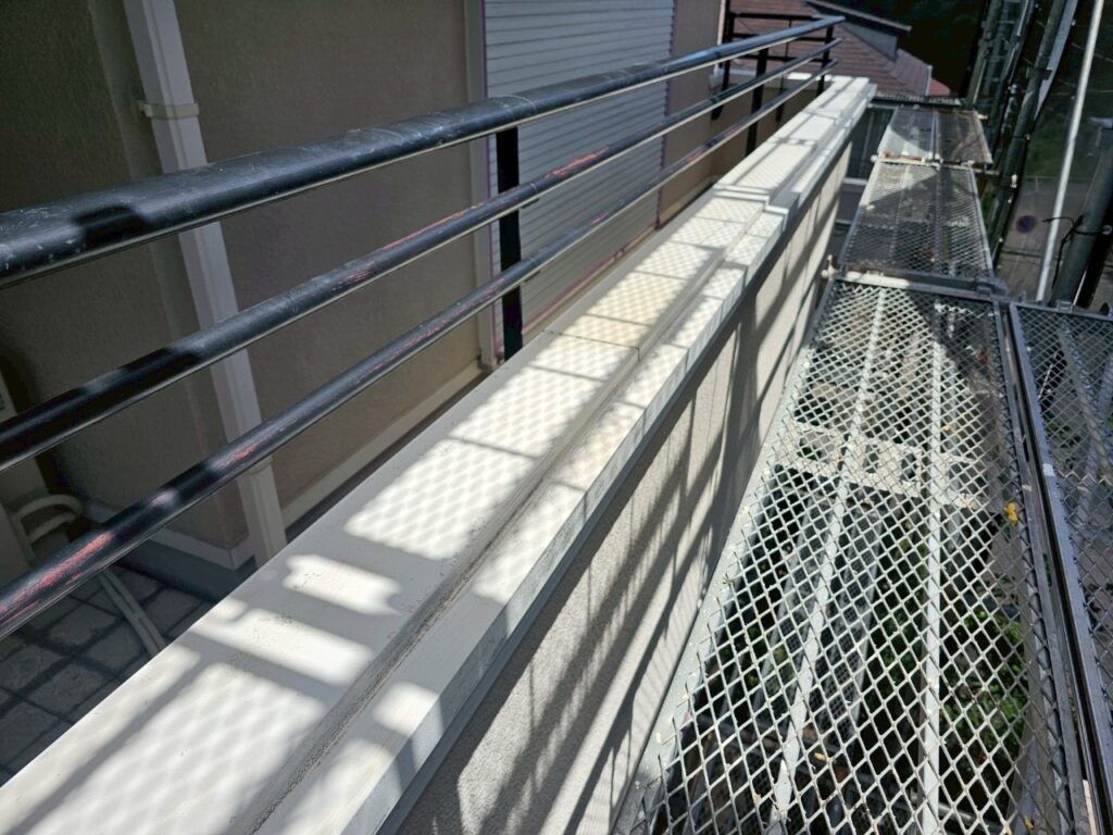 ベランダ手すり施工前
